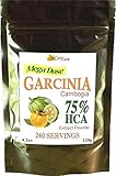 CurEase Garcinia Cambogia Gummi-Gutta 75% HCA Hydroxycitric Acid Powder 4.2oz 500mg 240 Servings