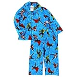 Avengers Boys Flannel Coat Style Pajamas (Little Kid/Big Kid)
