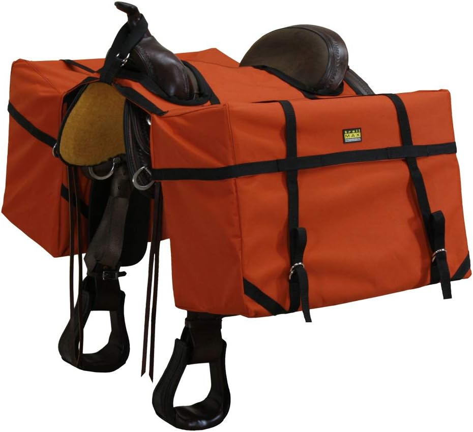 TrailMax OverTheSaddle Pack Pannier Bags, Fits Over Most Western