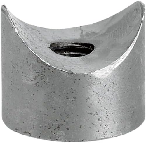 Lowbrow Customs 1526 5/16" Coped Threaded Steel Bung (Perfect for Panhead, Ironhead, Shovelhead and Custom Applications),18 X 1/2")