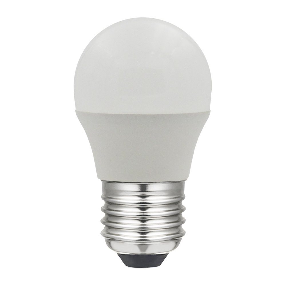 Laes 987270 LED Spherical Bulb E27, 5 W, White, 45 x 73 mm