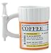 Fairly Odd Novelties Prescription Syringe Coffee Mug, 12-Ounce, White