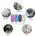 Mylivell Travel Bottles Set,Leakproof Silicone,TSA-Approved Portable Travel Size Accessories, Squeezable and Refillable Bottle Containers Shampoo, Conditioner, Lotion, Toiletries 4 Pack 3 oz