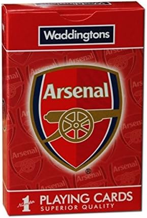 Waddingtons Number 1 Arsenal FC Playing Cards
