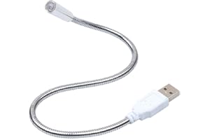 Cotchear USB LED Flexible Light Lamp Keyboard Lights for Notebook Laptop PC Adjustable Eye Protection Single Lamp Hose USB Light