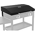 Upgrade Hinged Lid w/Thermometer for Blackstone 28'' Griddle Lid Blackstone 1517 1605 1853 1856 1839 2145 1803 1885 1983 1924 2094 Griddle Hard Cover Flat Top Lid 28" Blackstone Griddle Cover