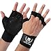 Mava Sports Ventilated Workout Gloves with Integrated Wrist Wraps and Full Palm Silicone Padding. Extra Grip & No Calluses. Perfect for Weight Lifting, Powerlifting, Pull Ups, Cross Training, WODs