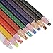 Assorted Color Peel-Off China Markers Grease Pencils Set Colored Drawing Marking Crayon Pencil for Coloring Drawing Marking on the Wood Garments Metal Fabrics Porcelain Film Paper, Pack of 9
