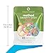 Method Smarty Dish Plus Dishwasher Detergent Packs, Lemon Mint, 45 Count