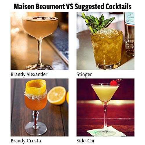 Cognac Maison Beaumont VS – Handgefertigtes Produkt – 5 Jahre in Eichenfässern gelagert – Bild 4