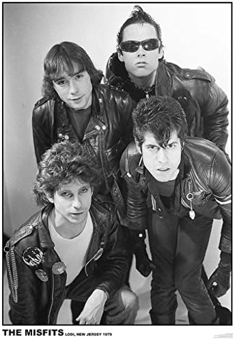 Art-I-Ficial The Misfits Rock Band Lodi New Jersey 1979 Music Poster 24x36 inch