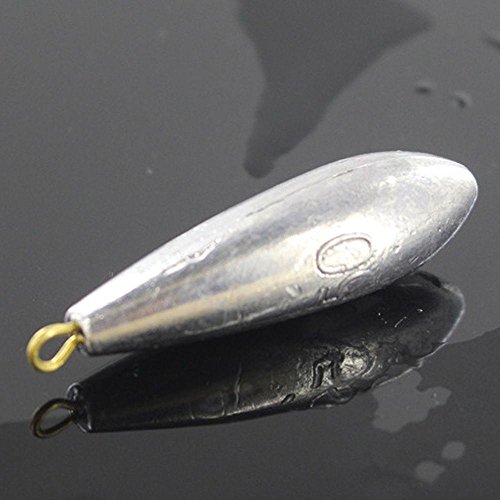 Amapower New Weights Durable Copper Water Droplets Line Sinkers Fishing Lead Fall