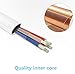 Josi Minea x2 Pcs 3.5mm Male AUX Plug to USB Male Adapter for Data Sync & Charging Cable Charger Converter Headphone Audio Extender Jack for iPod Shuffle 3rd/ 4th / 5th / 6th Gen [2 Pack - 3.3ft / 1M]