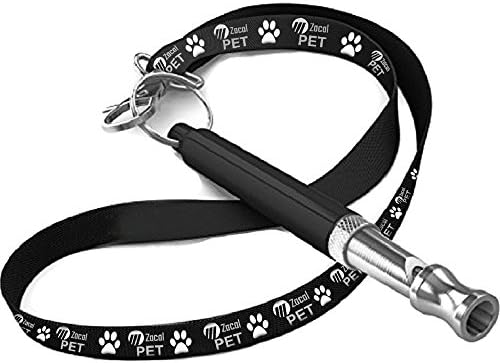 ZACAL Dog Whistle With Lanyard Neck Strap – Train Your Dog Obedience and New Tricks – Instructions on How To Adjust The Whistle Included