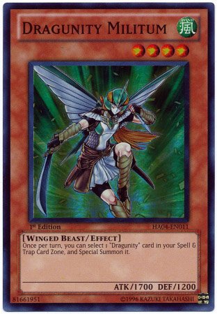 Yu-Gi-Oh! - Dragunity Militum (HA04-EN011) - Hidden Arsenal 4: Trishulas Triumph - 1st Edition - Super Rare