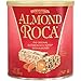 Brown & Haley Variety Pack - Dark Chocolate ROCA, Almond ROCA, Cashew ROCA and Mocha ROCA - Individually Wrapped Chocolate for Sharing or Gifting - Gift Bag Included - 10oz Canister, 4 Pack