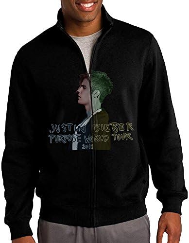 Bieber Purpose World Tour 2016 Men's Sportswear Hooded Jacket