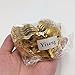 Yiseng Mini Masquerade Masks Party Decorations 10pcs Set Small Venetian Masks Mardi Gras Novelty Gifts (Gold Color)