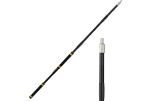 Gzlozak Extension Painters Pole Heavy Duty, 3-4 FT Paint Roller Cleaning Extension Pole for Window and Cleaning Painting Dusting Pole with Universal Twist-on Metal Tip（Accessories NOT Included）