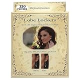 Ear Lobe Support Patches & Stabilizers for Wearing Heavy Earrings by HisJewelsCreations Premium Quality Ear Lift Lobe Lockers - 120 Patches