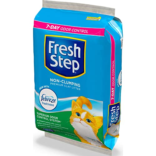 Fresh Step NonClumping Premium Cat Litter with Febreze Freshness