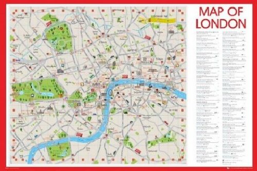 London Karte Fur Kinder