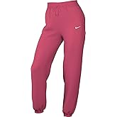Nike Sportswear Phoenix Fleece Women's High-Waisted Oversized Sweatpants (FZ5996-629, Aster Pink/Sail)