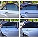 TFY Universal Car Side Window Sun Shade - Protects Your Kids from Sun Burn - Double Layer Design - Maximum Protection - Fit Most of Vehicle - 2 Pieces (Regular Contoured Window)