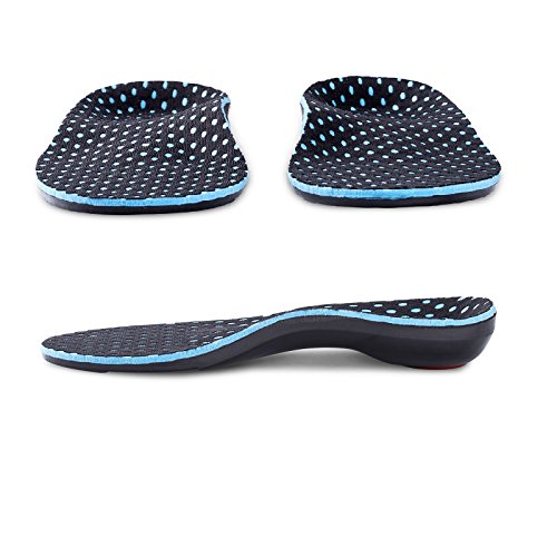 Kids Orthotics Inserts for Flat Feet, High Arches, Over-Pronation (28-31 | Little Kids 11.5-1)