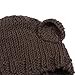 EUDORA Crochet Newborn Photography Boys/Girls Knit Toy Bear Hats, Infant Baby Photo Prop Costume Chocolate