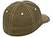 Flexfit Original Contrasting Stitch Blank Hat Baseball Cap Fitted Flex Fit 6386 Large/XLarge - Loden/Stone