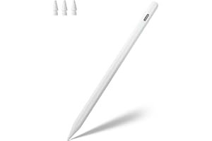 TOHAKATA Stylus Pen for Apple Pencil Tilt Sensitivity Palm Rejection for iPad A16 11th 10th 9th 8th 7th 6th Generation, iPad Air M3 M2 3rd 4th 5th Gen, iPad Pro 11 12.9 13 inch M4, iPad mini A17 7 6 5 (White)