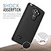 LG G Vista 2 Case, MoKo [Shock Absorption] Slim Dual Layer Protective Case with Soft Silicone Bumper and Rigid PC Back Cover for LG G Vista 2 5.7 Inch (2015) - Black