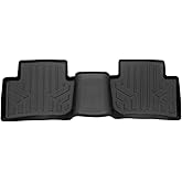 SMARTLINER Custom Fit All Weather 2nd Row Floor Mat Liners Compatible with 2022-2025 Toyota Corolla Cross