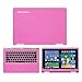 Sparkling Pink skin decal wrap skin Case for Lenovo Yoga 710 14 14