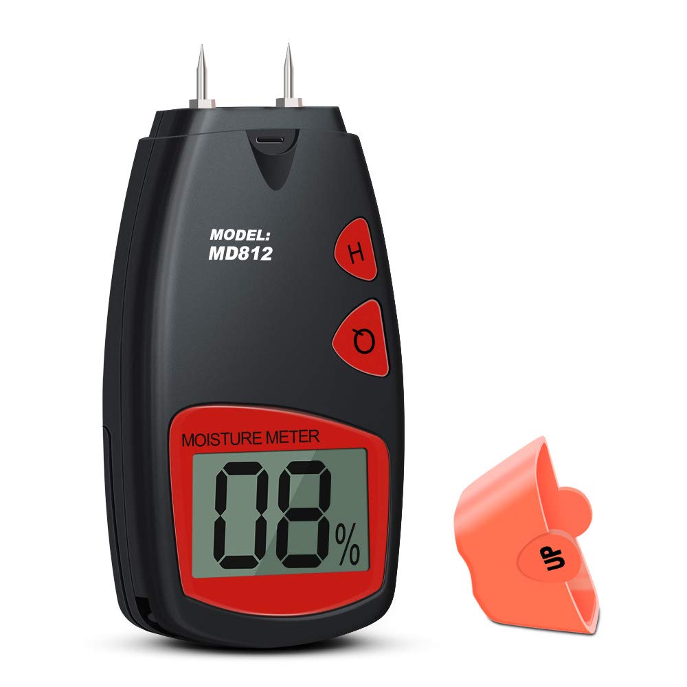 Buy Wood Moisture Meter, POWERAXIS Digital Moisture Detector Moisture
