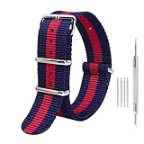Ritche 22mm NATO Strap Nylon Watch Band Replacement Watch Straps Men Women