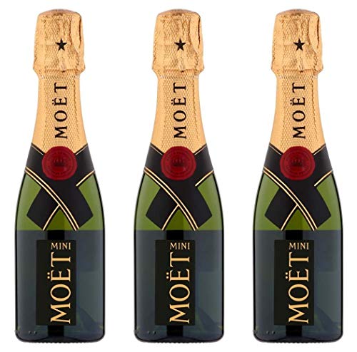 Moët & Chandon Brut Champagne Mini-Moët Bottles 3 x 20cl