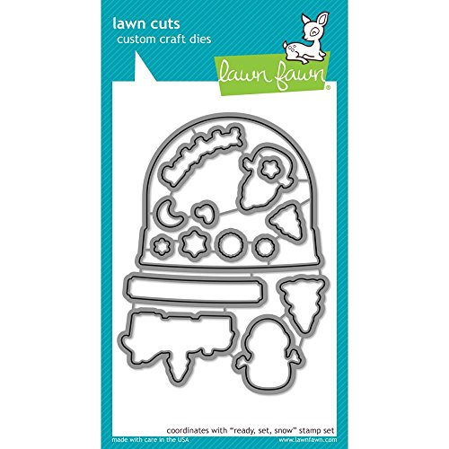 Lawn Fawn Lawn Cuts Custom Craft Die - LF974 Ready, Set, Snow