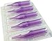 ITATOO 9RL Tattoo Tips: 100pcs 9 Round Purple Plastic Disposable Tattoo Tips for 1208RL, 1209RL, 1208RS, 1209RS Needles