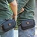 VIIGER Canvas Horizontal iPhone 11 Pro Max Holster iPhone Xs Max Holster Belt Clip Phone Holster Case Holder Belt Loop Phone Pouch Bag Mens Waist Wallet Purse Handbag with Magnetic Closure