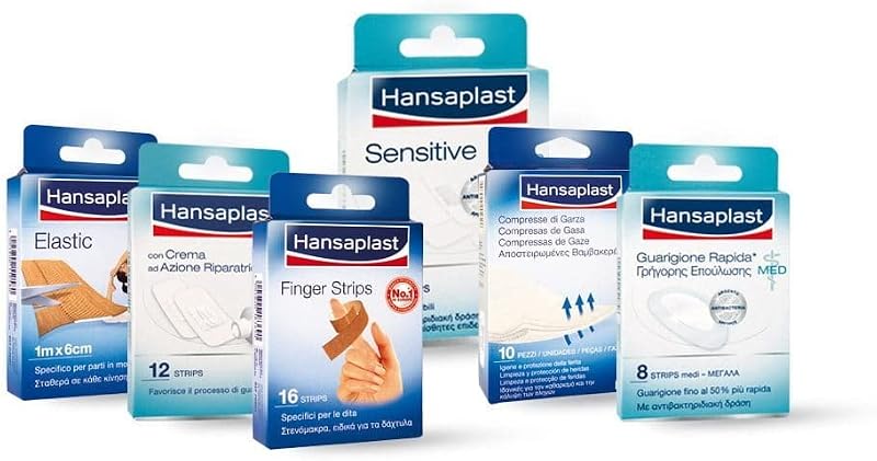 Pensos XL sensíveis, pensos de proteção de feridas médios a grandes, adesivos hipoalergénicos e estéreis sem látex, 1 pacote de 5 unidades de 6 x 7 cm