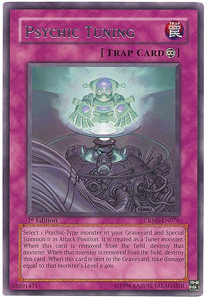 Yu-Gi-Oh! - Psychic Tuning (CRMS-EN076) - Crimson Crisis - 1st Edition - Rare