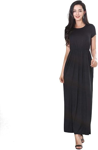 slim maxi dress