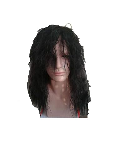 Amazon Com Jinnuotong Wig Long Curly Hair Wig For Men And Women