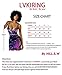 LVKIRING Women's Glitter Sequin Dress Plunge V Neck Sleeveless Backless Bandage Stretchy Cocktail Evening Party Clubwear