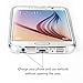 EasyAcc Samsung Galaxy S6 Clear Case Ultra Transparent Crystal Invisible Protector Cover Shockproof Scratch Resistant Soft TPU Edge Hard Back Panel