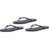 Amazon Essentials Women's Flip Flops, Pack of 3