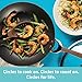 Circulon Symmetry Hard Anodized Nonstick Wok/Stir Fry Pan with Lid, 12