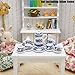 Odoria 1/12 Miniature Porcelain Tea Set 15Pcs Dollhouse Decoration Accessories, Blue Blossom